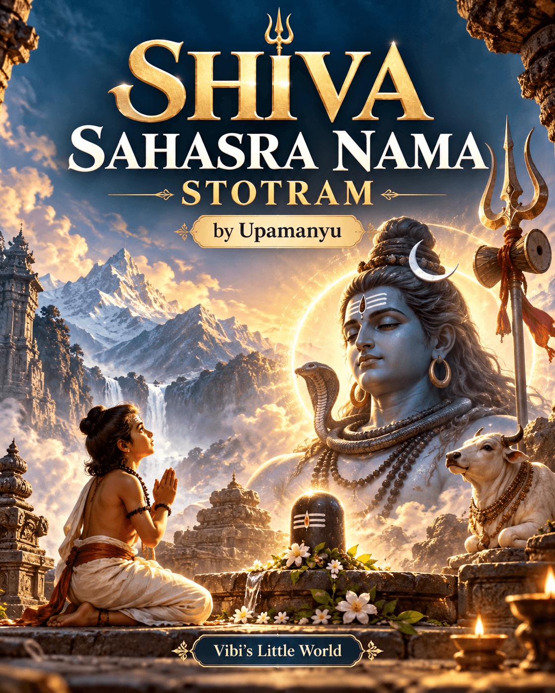 Cover of Shiva Sahasra Nama Stotram