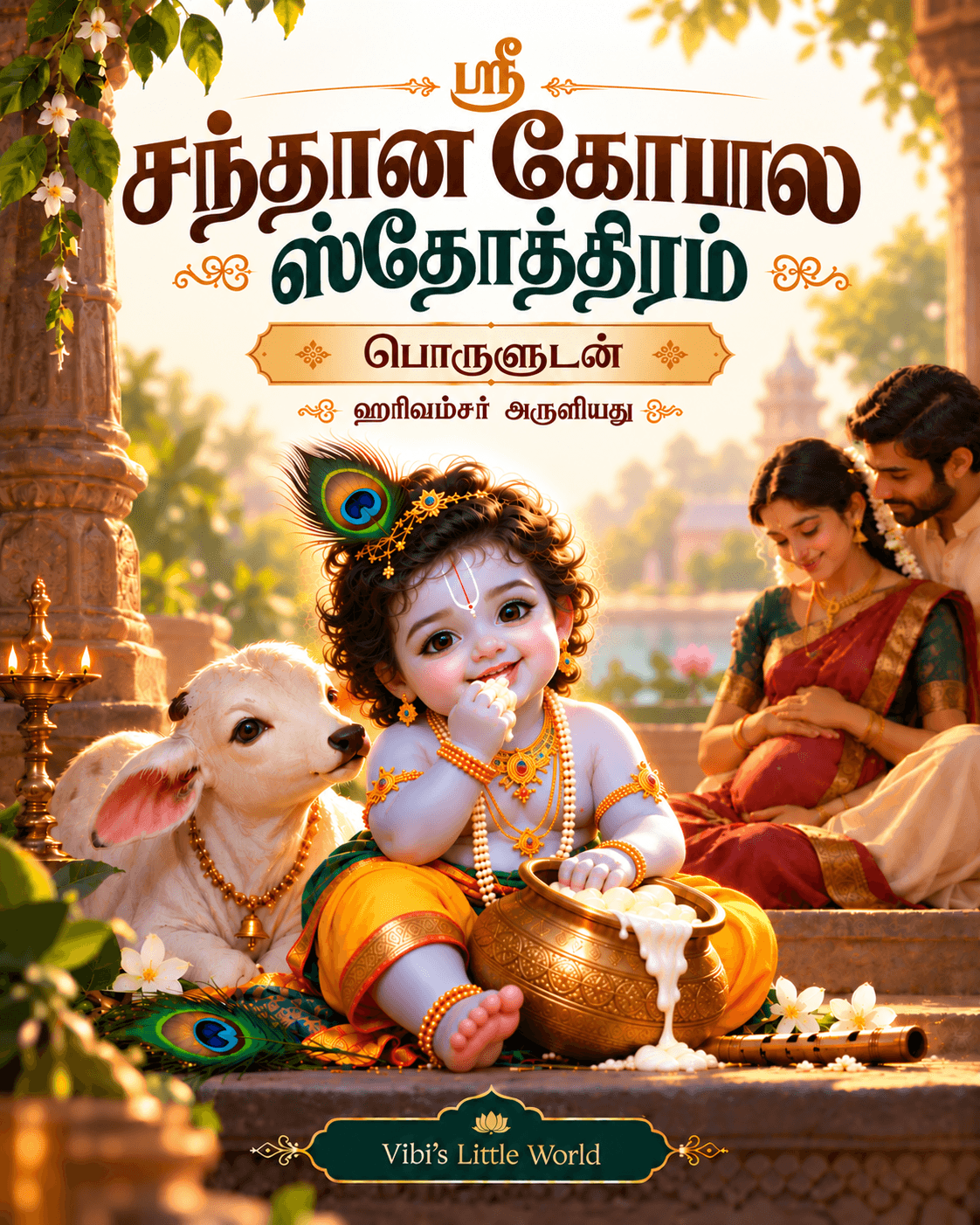 Cover of ஸ்ரீ சந்தான கோபால ஸ்தோத்ரம்