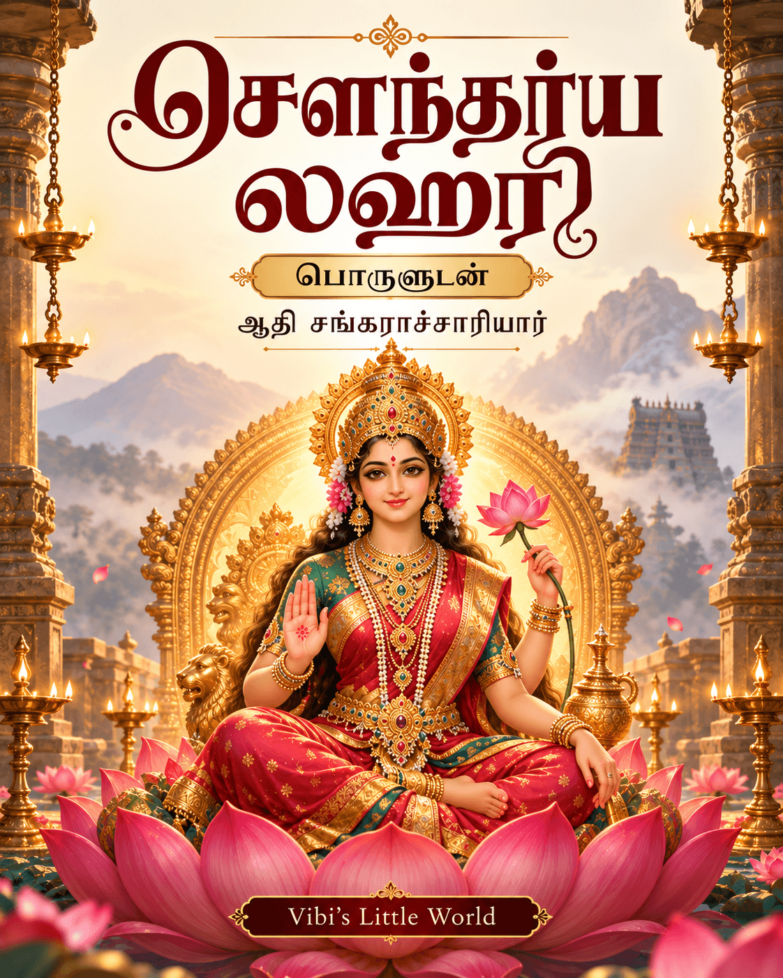 Cover of சௌந்தர்ய லஹரி