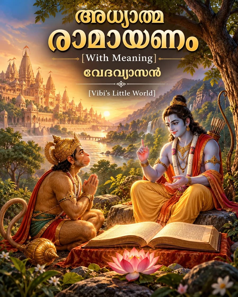 Cover of അധ്യാത്മ രാമായണം